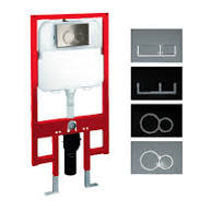 Wall Hung Toilet Water tank OEM Bathroom European Wall Mounted Dual Flush  Water tank Concealed Cistern