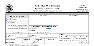 Box 660151 dallas, tx 75266 march 22, 2017 re: Supporting Document Checklists For A K 1 Fiance Visa Immigrationhelp Org