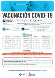 El secretario de salud de nuevo león, manuel de la o. Nuevo Calendario De Vacunacion Para Personas Nacidas Entre 1972 A 1975