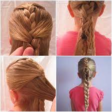 10 Simple Hairstyles For Girls With Which To Handle Even The Pope Resproti Easy Hairstyles Little Girl Hairstyles Easy Little Girl Hairstyles