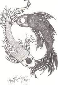 Yin Yang Koi Fish Yin Yang Koi Fish Drawings Yin Yang Koi Fish