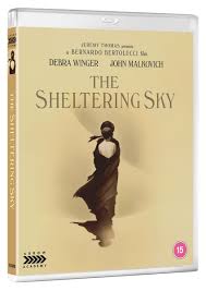 Russian dvd movie cover image for the sheltering sky (1990). The Sheltering Sky Blu Ray Arrow Films