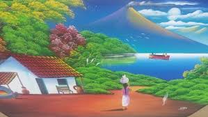 Paisajes de Nicaragua isletas de Granada inspirado por el artista  nicaraguense Espinoza | Concepcion, Caribbean islands, Outdoor