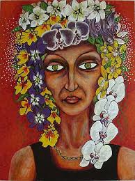 Silvia Gold Art for Sale