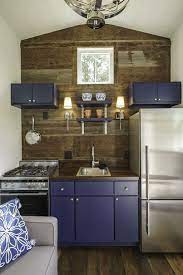 Indigo Tiny Kitchen Design Tiny House Kitchen House Design Kitchen