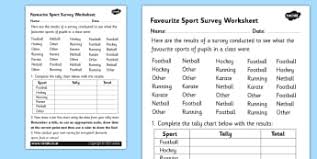 Ks2 Tally Charts Primary Resources