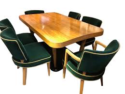 Shop the art deco dining tables collection on chairish, home of the best vintage and used furniture, decor and art. Art Deco Dining Room Furniture For Sale Tables And Chairs Art Deco Collection