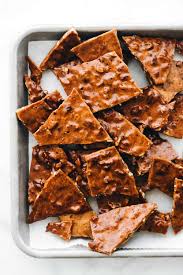 Pecan Brittle Is A Delicious Sweet And Buttery Homemade Candy That Is Loaded With Pecans And A Hint Of C Brittle Recipes Brownie Brittle Recipe Sweets Recipes