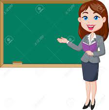 Maybe you would like to learn more about one of these? Cartoon Female Teacher Standing Next To A Blackboard Royalty Free Cliparts Vectors And Stock Illustration Image 27656773