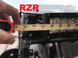 Rzr General Forward Mount Led Light Bracket Set
