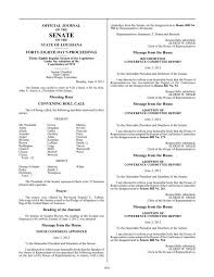 Tammany, washington & tangipahoa parish areas. Senate Louisiana