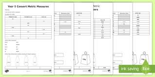 Conversion worksheet, temperature conversion worksheet and customary length conversions worksheet. Free Ks2 Metric Measurement Practice Worksheets Unit Conversion