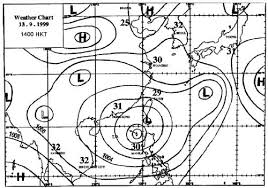 The Weather Chart Plotted By The Hong Kong Observatory For