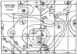 the weather chart plotted by the hong kong observatory for