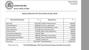 Official notification date o announced. Rbi Grade B Salary 2021 In Hand Pay Scale Allowances Salary Slip