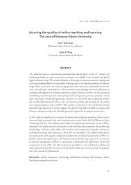 When did wou open its main campus in penang? Pdf Assuring The Quality Of Online Teaching And Learning The Case Of Wawasan Open University