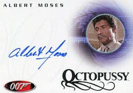 James Bond in Motion 2008 Albert Moses as Sadruddin Autograph Card A82 —  TvMovieCards.com