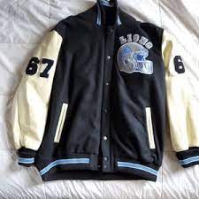 The detroit hills beverly cop lions letterman jacket is one outerwear jacket that makes you look young and invigorated. Nfl Jackets Coats Official Detroit Lions Varsity Jacket Poshmark