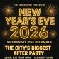  THE BASEMENT PRESENTS   NEW YEAR’S EVE 2026 - The Basement, 1 Wellington St Event Image
