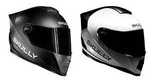 The Skully Ar 1 Helmet Augmented Reality Helmet Is A Complex Device Boasting A Rear Facing 180 Degree Camera That Projects What S Going On Behind You Onto Th