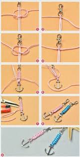 25 Beebeecraft Ideen Zum Basteln Anker Schlusselanhanger Zum Verschenken An Die Schlusselanhanger Basteln Armband Selber Machen Anleitung Bastelideen