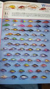 32 Unmistakable Pre Rapala Storm Wiggle Wart Color Chart