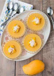 Mango Pudding Video Recipe Mango Pudding Desserts Mango Pudding Recipe