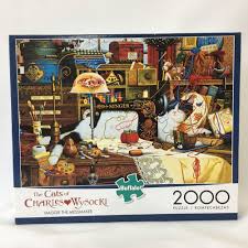 Casey drive buffalo, ny 14206 The Cats Of Charles Wysocki Puzzle Maggie The Messmaker Jigsaw 2000 Pcs Buffalo Buffalogames 2000 Piece Puzzle Illustrator Inspiration Buffalo Games