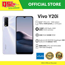 Vivo Y20i , 4 + 64GB