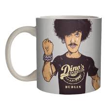 Phil Lynott Thin Lizzy Cartoon Ray Zell Mug Bw Lynottdinoszellmug 9 99 Gifts In A Mug Mugs Thin Lizzy The band broke up in september 1983, at which point the lineup included lynott and downey.