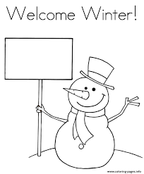How many four leaf clovers can you spot on this free printable coloring sheet? Welcome Winter Day D54d Coloring Pages Printable