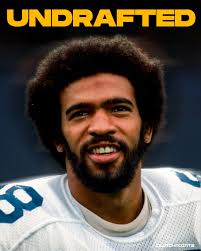 Drew Pearson, Mr. Clutch. Undrafted. Undeniable. He didn't hear his name