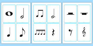 You will need some basic understanding of what music notes mean in order to effectively draw music notes art that reflects what is intended. Blank Pictures Of Musical Notes Printable Flashcards