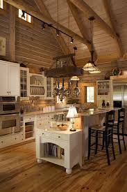 53 Sensationally Rustic Kitchens In Mountain Homes Log Home Kitchens Rustic Kitchen Log Home Floor Plans