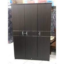 Beli lemari arsip 3 pintu terlengkap harga murah 2021 terbaru di tokopedia! Jual Lemari Pakaian 3 Pintu Kayu Bagus Murah Kab Sidoarjo Full House Furniture Tokopedia