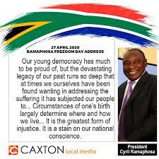 Own correspondent|a speech recently made by south african president cyril ramaphosa is a myriad other reasons have been highlighted as reasons contributing to continued xenophobic attacks. President Ramaphosa Highlights Importance Of Striving For Equality In Freedom Day Address Fourways Review