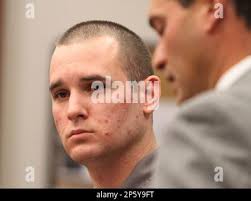 Blake Molder (left) stands next to his attorney Rex Bray, as he makes a  statement to the court, during his sentencing at the Matheson Court House,  Monday, Dec. 3, 2012. Molder is