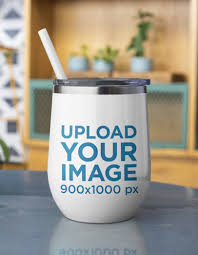 Download Wine Tumbler Mockup Generator Try 15k Mockups For Free Placeit
