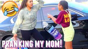 Pranking My Mom April Fools Day Prank Ideas Youtube