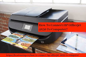How To Connect Hp Officejet 4650 To Computer In 2020 Hp Officejet Streaming Devices Printer