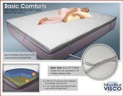 Homes Stuff Mattress Topper 2 Visco Memory Foam By Silverrest Visco 99 00 1 Full Inch Of Memory Foam Aerated Fo Memory Foam Topper Mattress Topper Mattress