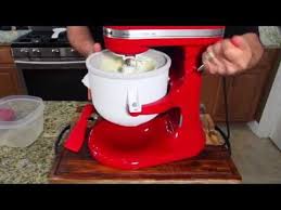 How To Use The Kitchenaid Ice Cream Maker Attachment Youtube Kitchen Aid Ice Cream Kitchen Aid Ice Cream Recipes Sugar Free Ice Cream Recipe
