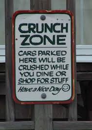a serious no parking sign funny signs entertainment cybersalt