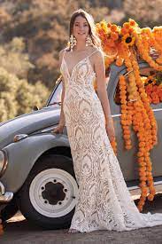 Willowby Bonnie Bohemian Lace Wedding Gown Wedding Gown Backless Wedding Dress Necklines Wedding Gowns Lace