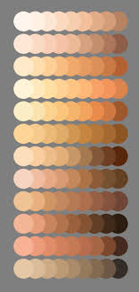 My Skintones By Lily Fu Digital Art Tutorial Skin Color Palette Painting Tutorial