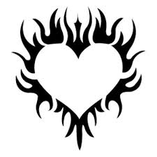 Corazones Buscar Con Google Tatuajes De Corazones Tribales Dibujos De Corazones Dibujos Tribales