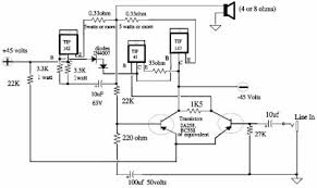 Simple 150 Watt Power Amplifier Circuit Power Amplifiers Circuit Diagram Amplifier