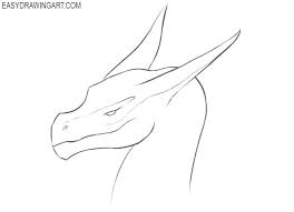Dragon drawing easy infoispower co. How To Draw A Dragon Head Easy Drawing Art Dragon Head Dragon Head Drawing Dragon Sculpture