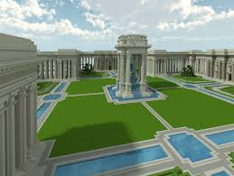 Layer 1 layer 2 layer 3. Courtyard Minecraft Blueprints Courtyard Fountains Minecraft Architecture