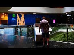 Digital Interactive Wall At Central Park Mall Sydney Youtube Interactive Walls Central Park Community Engagement